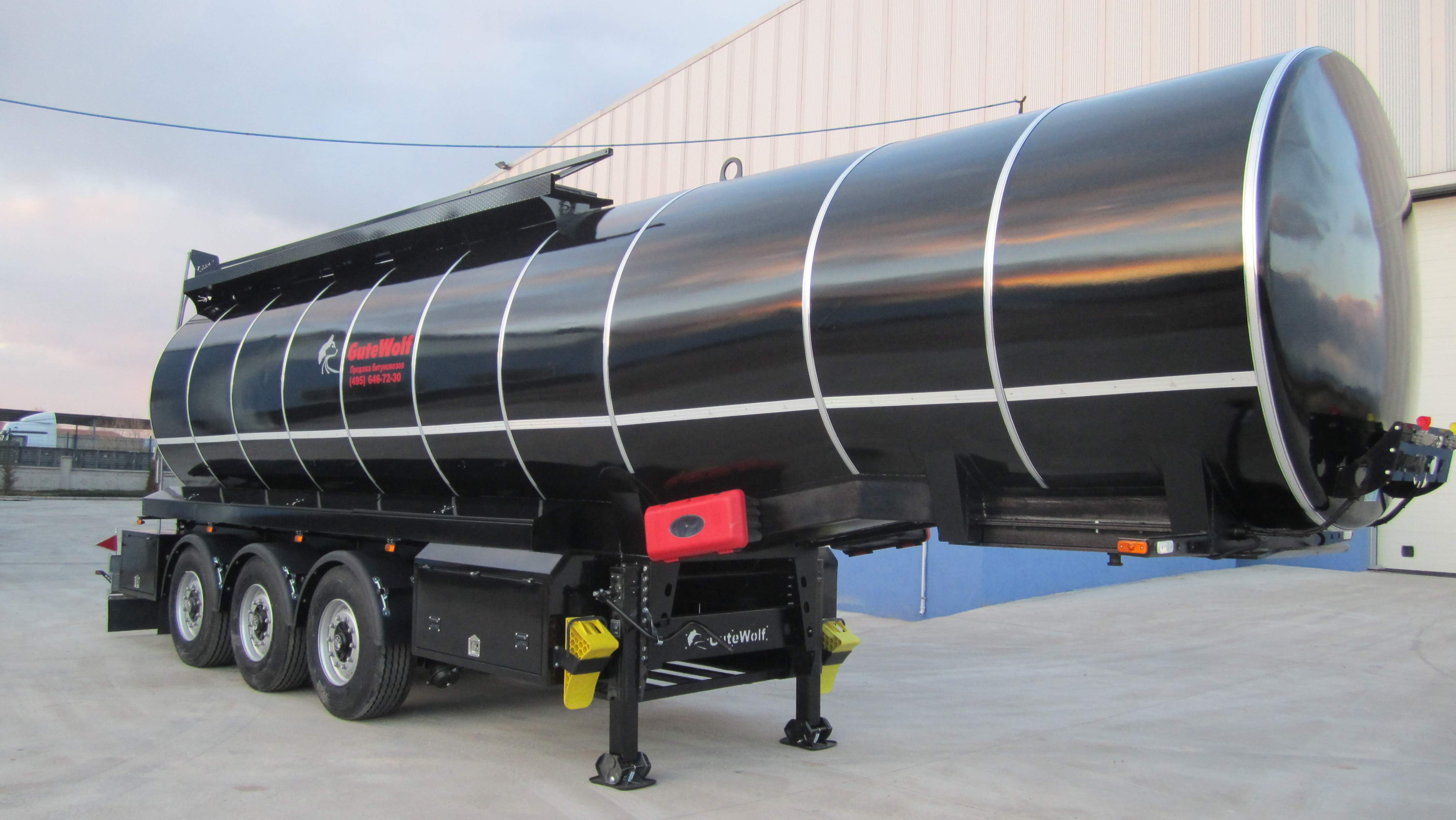 Tank for transportation of bitumen GuteWolf, 30000 HP