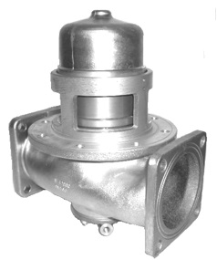 Пневматический донный клапан 4 дюйма с компенсацией давления, двухсторонний с фильтром из нерж. стали